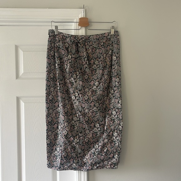 J. Crew Floral Skirt - Picture 2 of 4